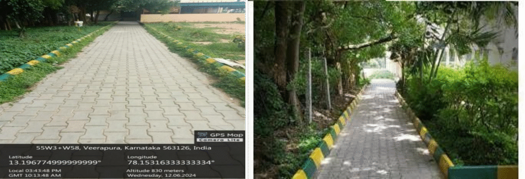 Pedestrian Friendly Pathway for pedestrian