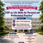 FDP on Life Skills for Personal and Professional Practice