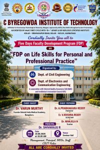 FDP on Life Skills for Personal and Professional Practice