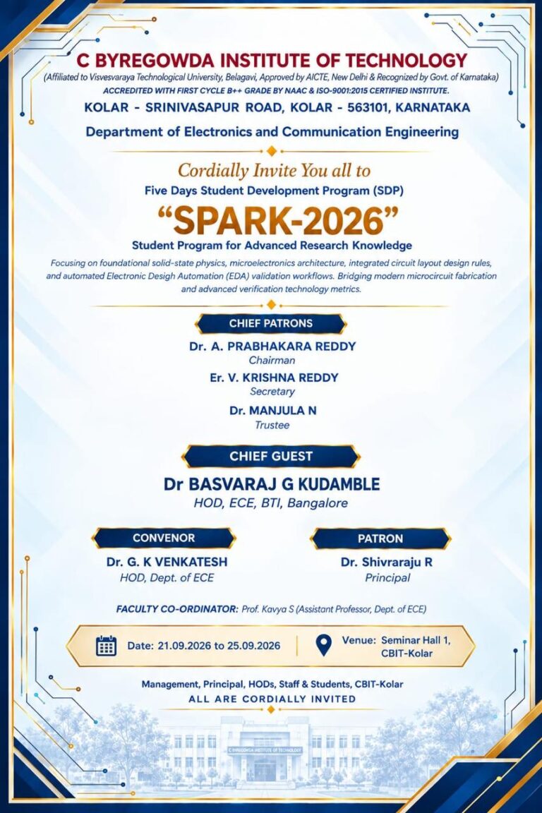 SPARK-2026 Student Development Programme for Advanced Research and Knowledge